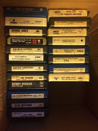 8-Track Cartridge Rock Music Formats