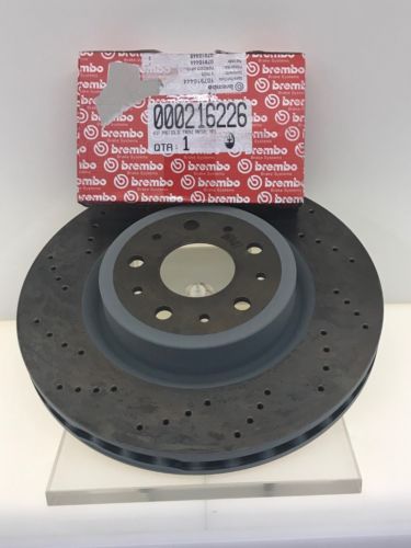 MS-235318 DRILLED FRONT BRAKE DISC D36 Maserati NEW | eBay