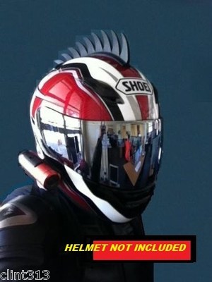 motorcycle suzuki hayabusa cbr zx1 zx6 zx11 ninja triumph gsxr helmet mohawk Saw