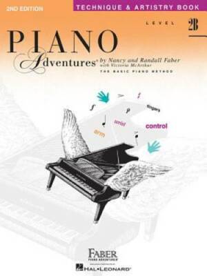Level 2B - Technique & Artistry Book: Piano Adventures - Paperback - GOOD