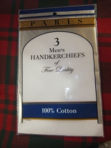100% Cotton Handkerchiefs for Men