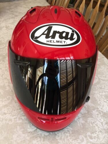 Arai ヘルメット鼓動 RX-7RR4中古品ミラーシールド Arai ヘルメット鼓動 RX-7RR4中古品ミラーシールド Arai