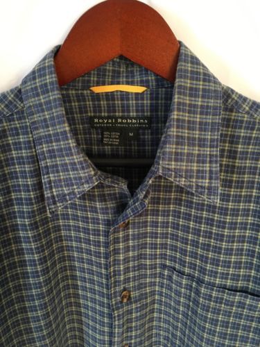 Хлопковые повседневные рубашки на пуговицах для мужчин Royal Robbins