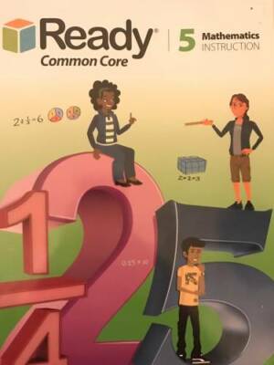 Ready Common Core 5 Mathematics Instruction - Paperback By Adam Berkin - GOOD