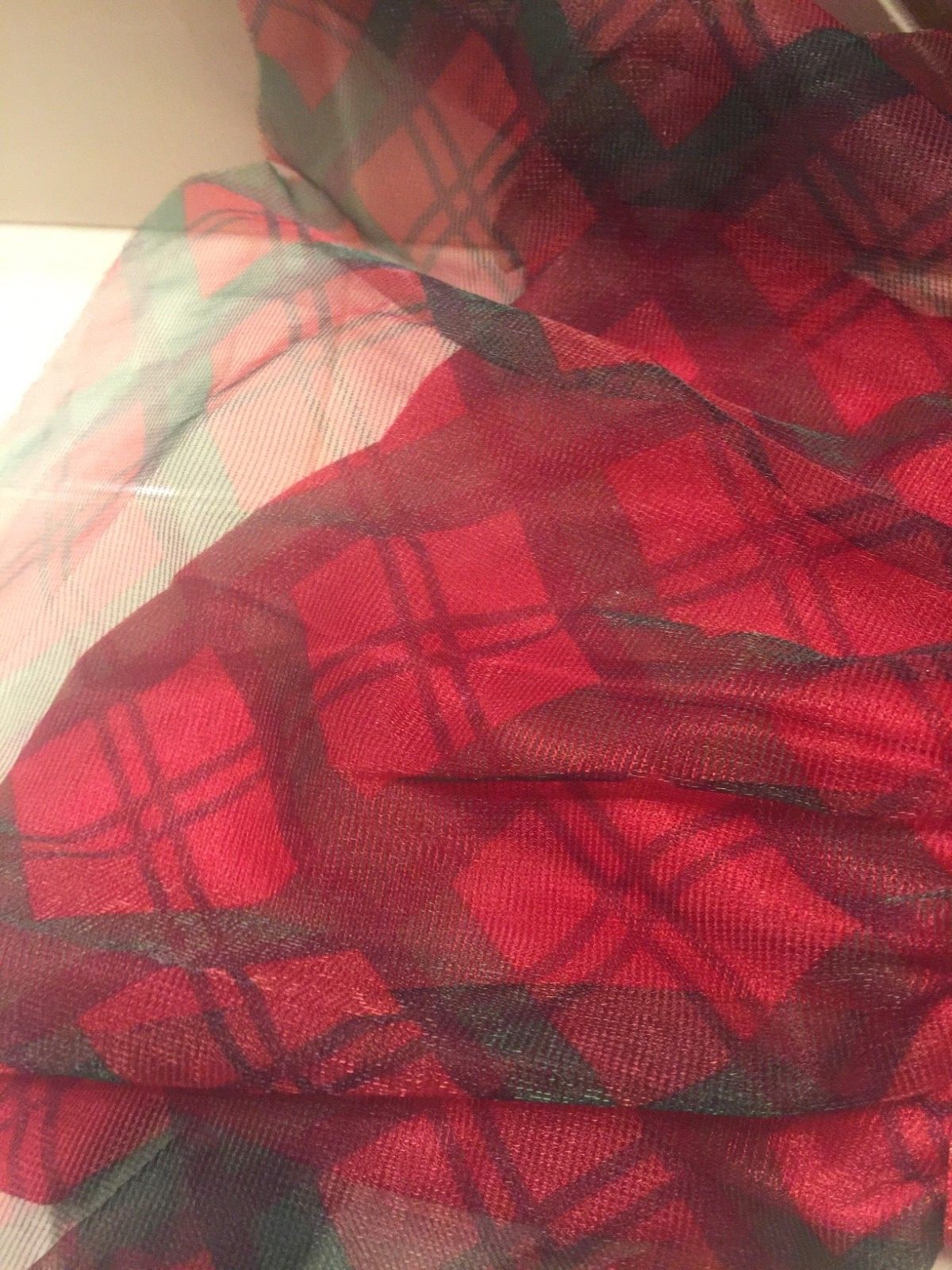 Holiday Time Baby Girls Skirt, 18 months  red,green plaid sparkly