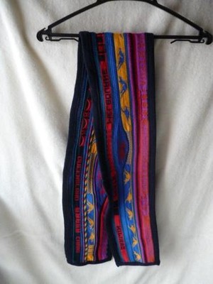 Emaroo Australia mens vintage Multicolor 3D Cable Knit Wool muffler