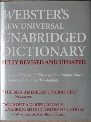 Webster's New Universal Unabridged Dictionary: Fully Revised and Updated - GOOD