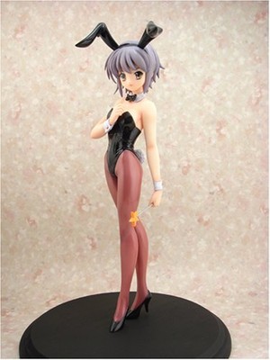 Melancholy of Haruhi Nagato Yuki Black Bunny ver. 1/6 PVC Figure Atelier Sai