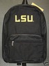 NCAA Louisiana State University (LSU) Backpack, NEW