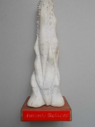 Statue Art Déco Femme Régul Sur Socle Marbre - Décoration De Table