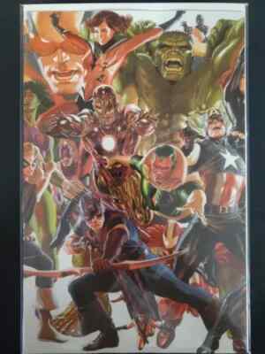 Avengers #4 - Alex Ross Connecting Variant Cover  -Marvel Comics- 2024