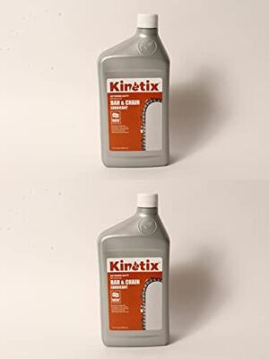 Kinetix 2 PK 80034 1 Quart Bottle Extreme-Duty Bar & Chain Oil with TakFlo