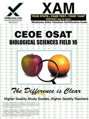 Sharon A Wynne Ceoe Osat Biological Sciences Field 10 Teacher Certif (Paperback)