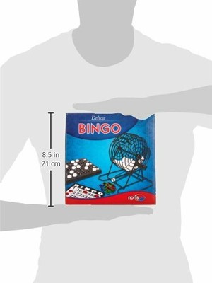 Noris-Spiele GmbH NOR08011 Deluxe Bingo Board Game