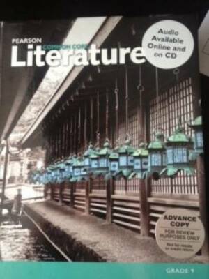 Pearson Literature Common Core Grade 9 - Hardcover - GOOD