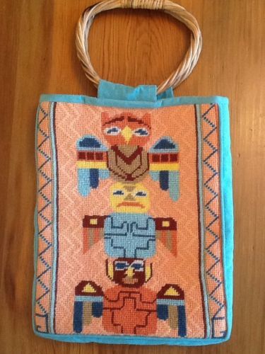 Bolsos vintage Cartera De Lana Handmade, Bolsos y estuches