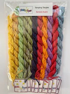 10% Off Dinky Dyes Silk Pack for Tempting Tangles Design - Sempre Avanti