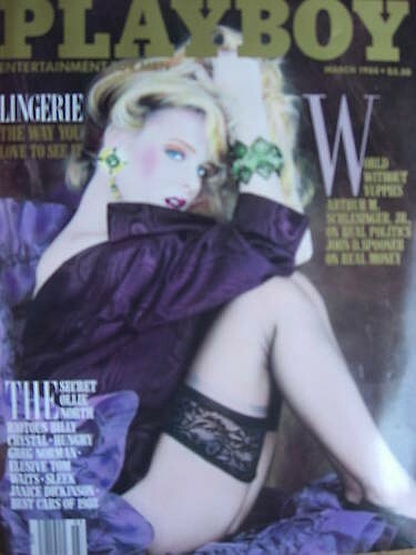 TERI DOSS March 1988 PLAYBOY Magazine TOM WAITS  HISTORY OF LINGERIE