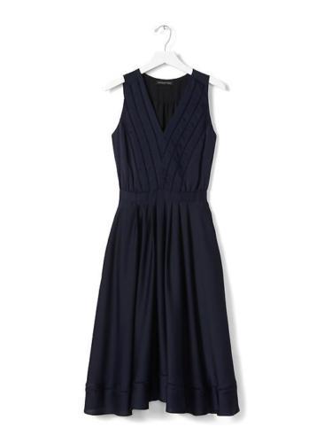 Banana Republic Women Little Black Dress New 10 petite BR square neck  Pockets | eBay