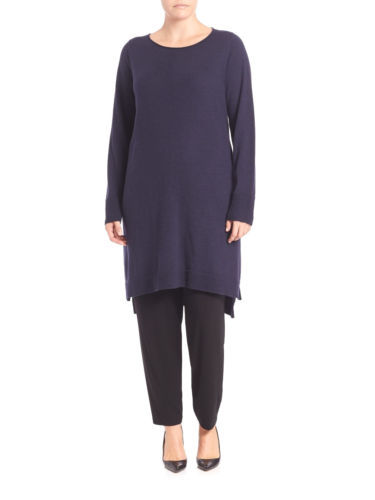 Eileen Fisher  Turtleneck Raglan Top レディース Sweaters Sea Salt NWT Eileen Fisher Sea Salt Extra Fine Merino Wool Turtle