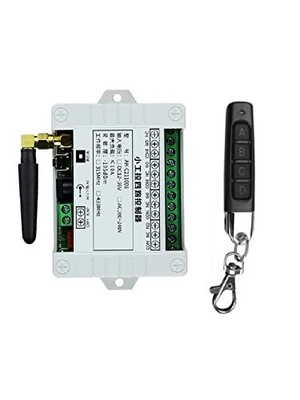 Smart Multiple DC 12V 24V 36V 10A 433MHz 4 Channels 4 Channel Wireless Relay 