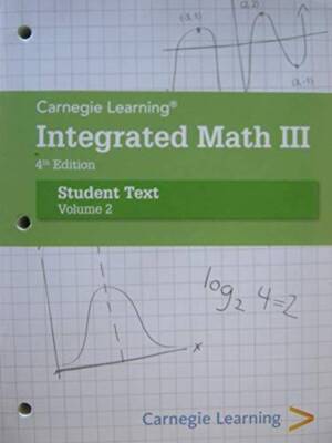Integrated Math III 4th Edition Student Text Volume 2 - Paperback - GOOD