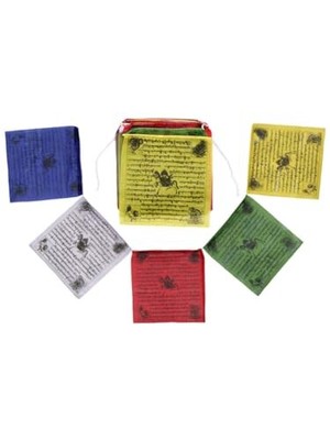 Cosynee - Bandiere di preghiera buddista tibetana 25 bandiere oltre 5 m di lungh