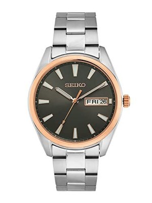 Pre-owned Seiko Analog Brown Dial Men's Watch-sur344p1
