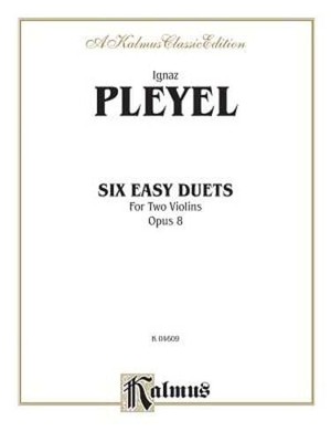 Six Easy Duets, Op. 8 by Ignaz Pleyel: Used