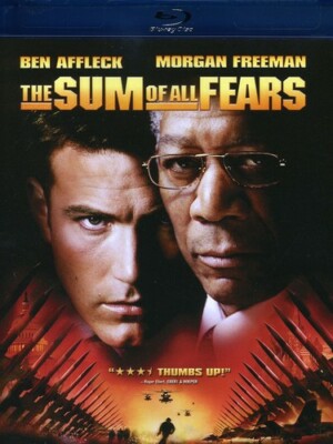 The Sum of All Fears (Blu-ray, 2002, Widescreen) New & Sealed Ben Free Shipping 