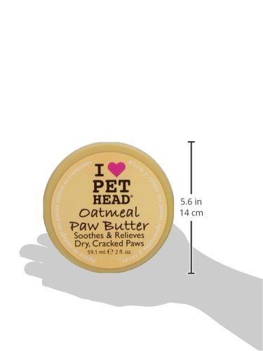 Pet Head Oatmeal Paw Butter Dog Natural Soothes Relieves Dryness & Cracks Noses