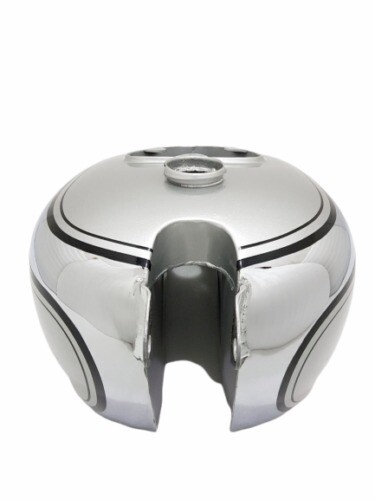 BSA M20 21 Dlx M22 M23 24 Silver & Chrome Petrol Tank 1938-40 With Cap 