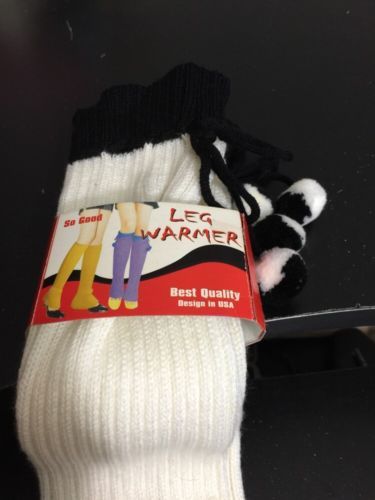 Acrylic Striped Leg Warmers for Women