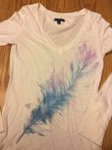 Top de algodón American Eagle Outfitters para Mujeres