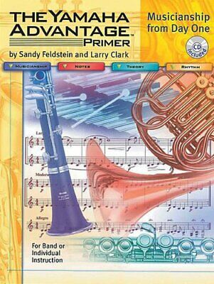 THE YAMAHA ADVANTAGE PRIMER BOOK/CD FOR flute/oboe/keyboard percussion BRAND NEW