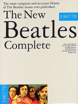 MUSIC SALES BEATLES THE NEW COMPLETE 1967-1970 Sheet...