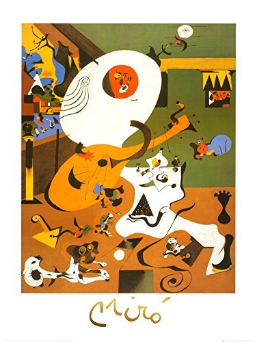INTERIEUR HOLLANDAIS I - MIRO - FINE ART PRINT POSTER
