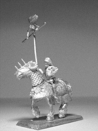 RAL PARTHA Miniature Figure Mounted Skeleton St...