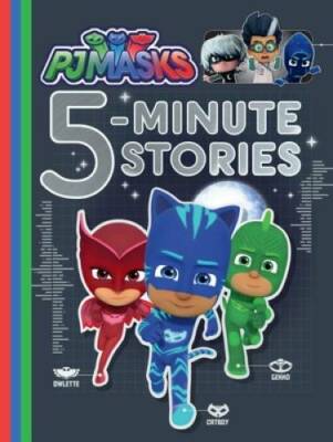 PJ Masks 5-Minute Stories - Hardcover By Various - VERY GOOD