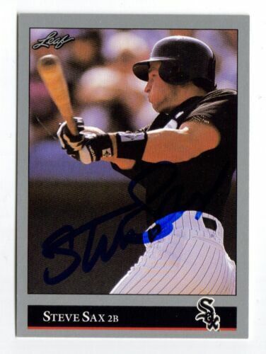 STEVE SAX 1988 FLEER ROOKIE CARD NM-MT+ CONDITION | eBay