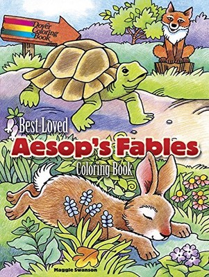 BEST-LOVED AESOP'S FABLES COLORING BOOK By Maggie Swanson **BRAND NEW**