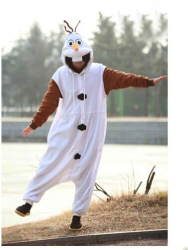 Olaf Muñeco De Nieve Vestido Disfraces Unisex