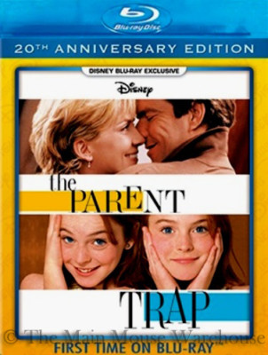The Parent Trap Lindsay Lohan Remake Disney Twin Comedy Family Movie on Blu-ray