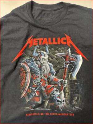 HOT !! American Tour 2024 Metallica M72 Minneapolis MN, FRI Aug 16th T-Shirt
