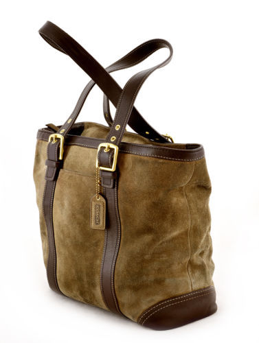 vintage coach old mini Boston Suede 茶 Vintage Coach Old Suede MINI Boston From Japan | eBay