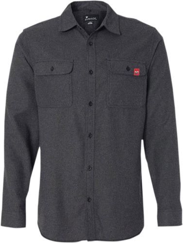 HIGHWAY 21 Gray/Blue Size XL Marksman Riding Flannel #6049