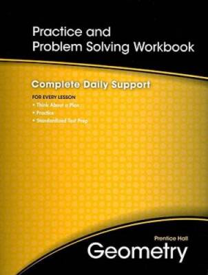 Prentice Hall Geometry, Practice and Problem Solving Workbook - Paperback - GOOD