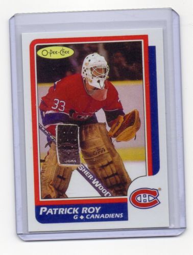 Patrick Roy Rookie Ice Hockey Trading Cards