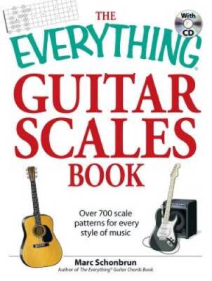 The Everything Guitar Scales Book with CD: Over 700 scale patterns f - VERY GOOD