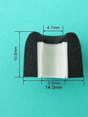 6 Pair Memory Foam Replacement Earbuds Ear Tips For Jaybird Bluebuds X X2 & X3 S
